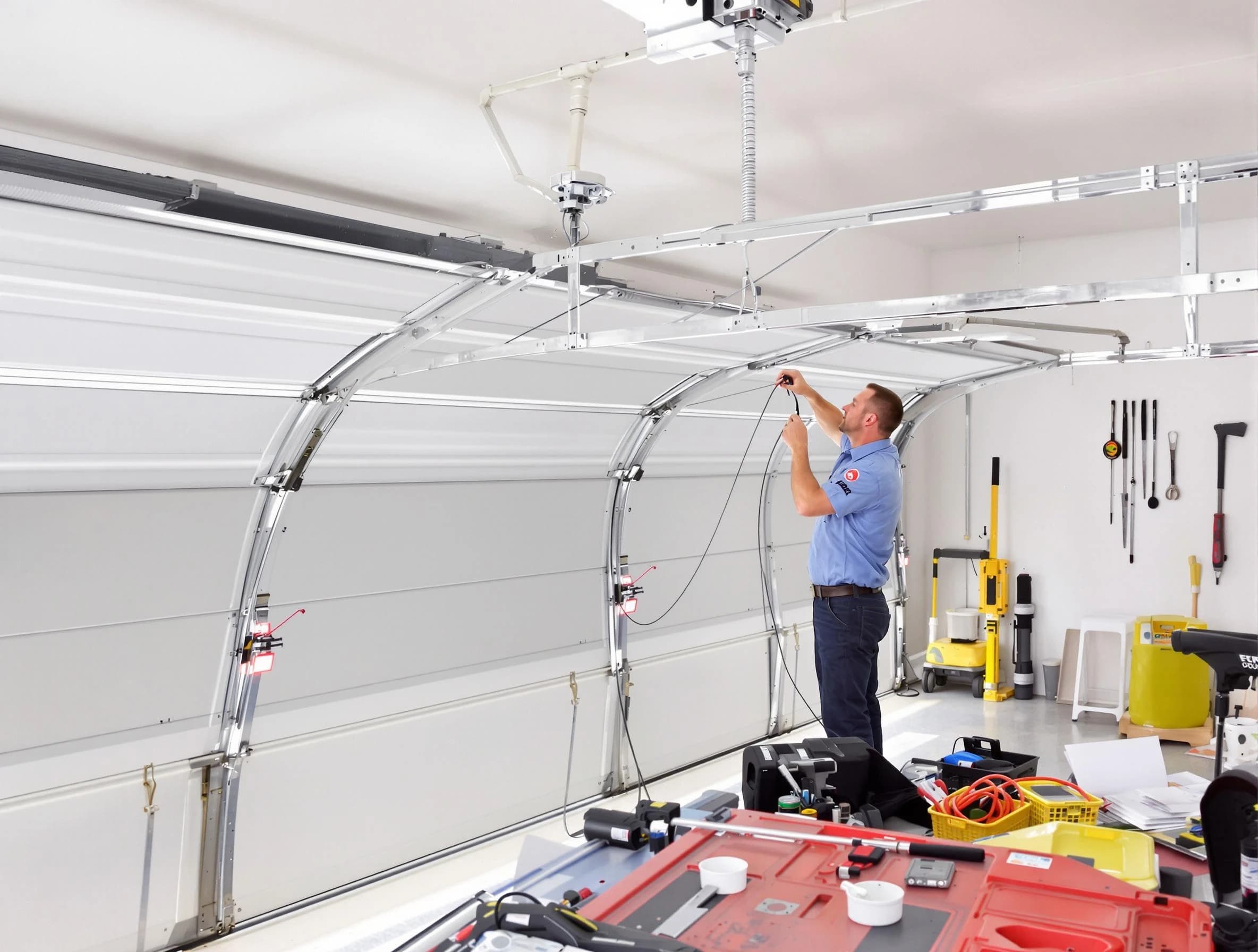 Garage door cable repair service by Tolleson Garage Door Repair in Tolleson