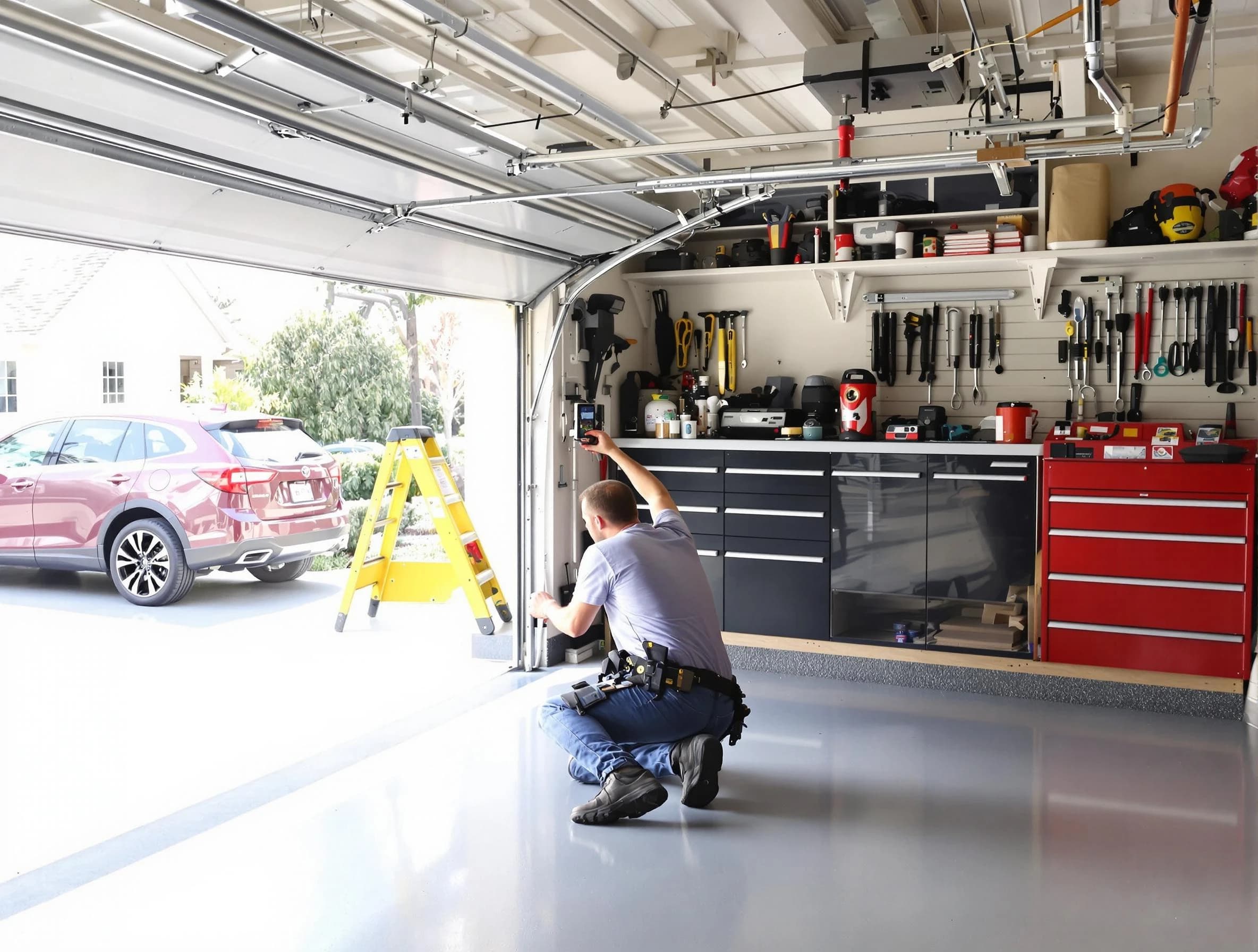 Local garage door repair service by Tolleson Garage Door Repair in Tolleson