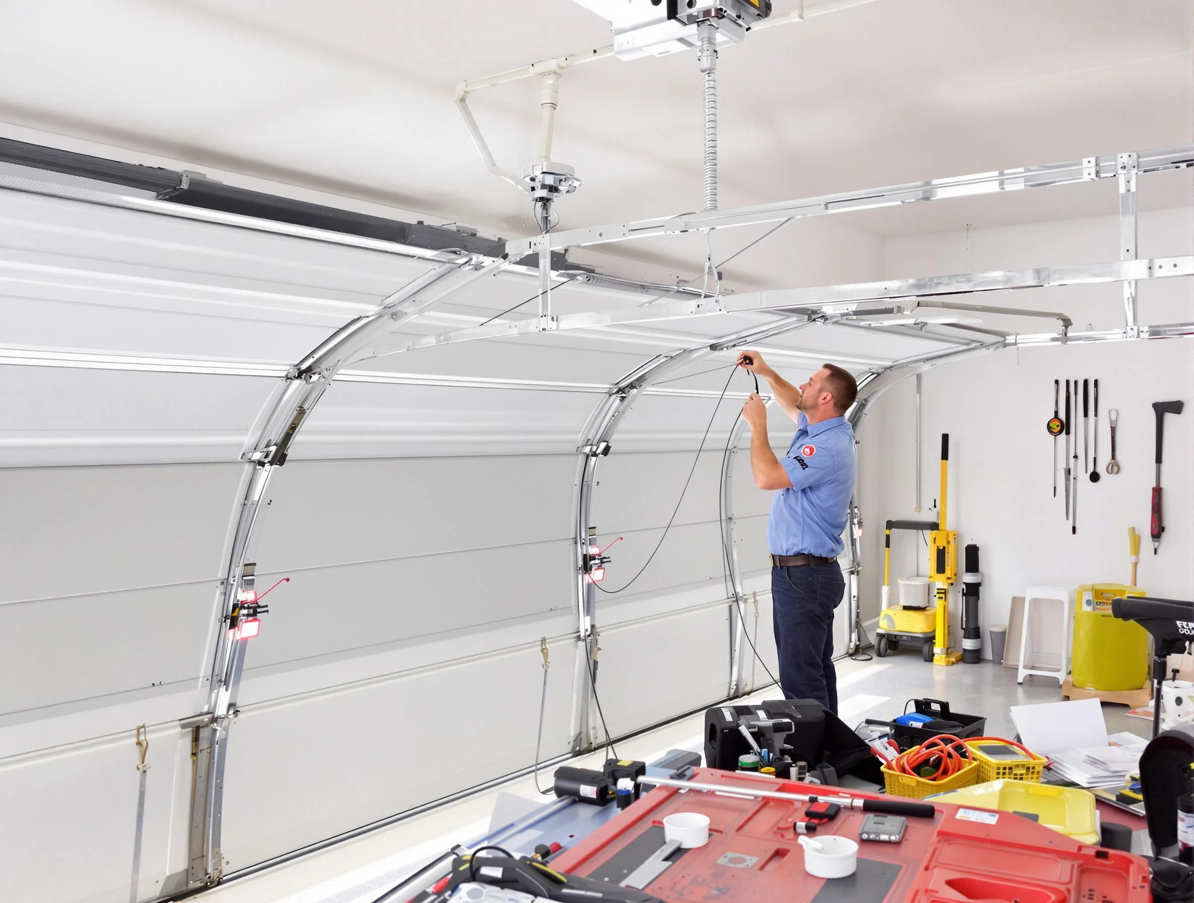 Garage door cable repair service by Tolleson Garage Door Repair in Tolleson