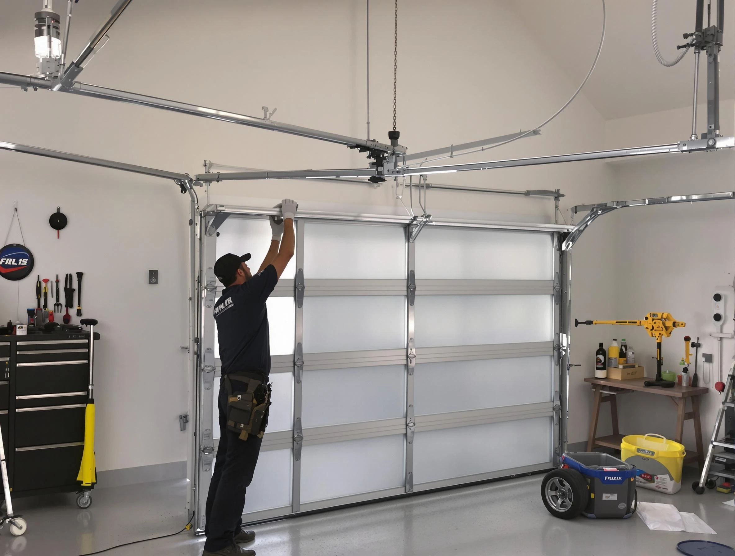 Tolleson Garage Door Repair certified team performing precision garage door installation in Tolleson
