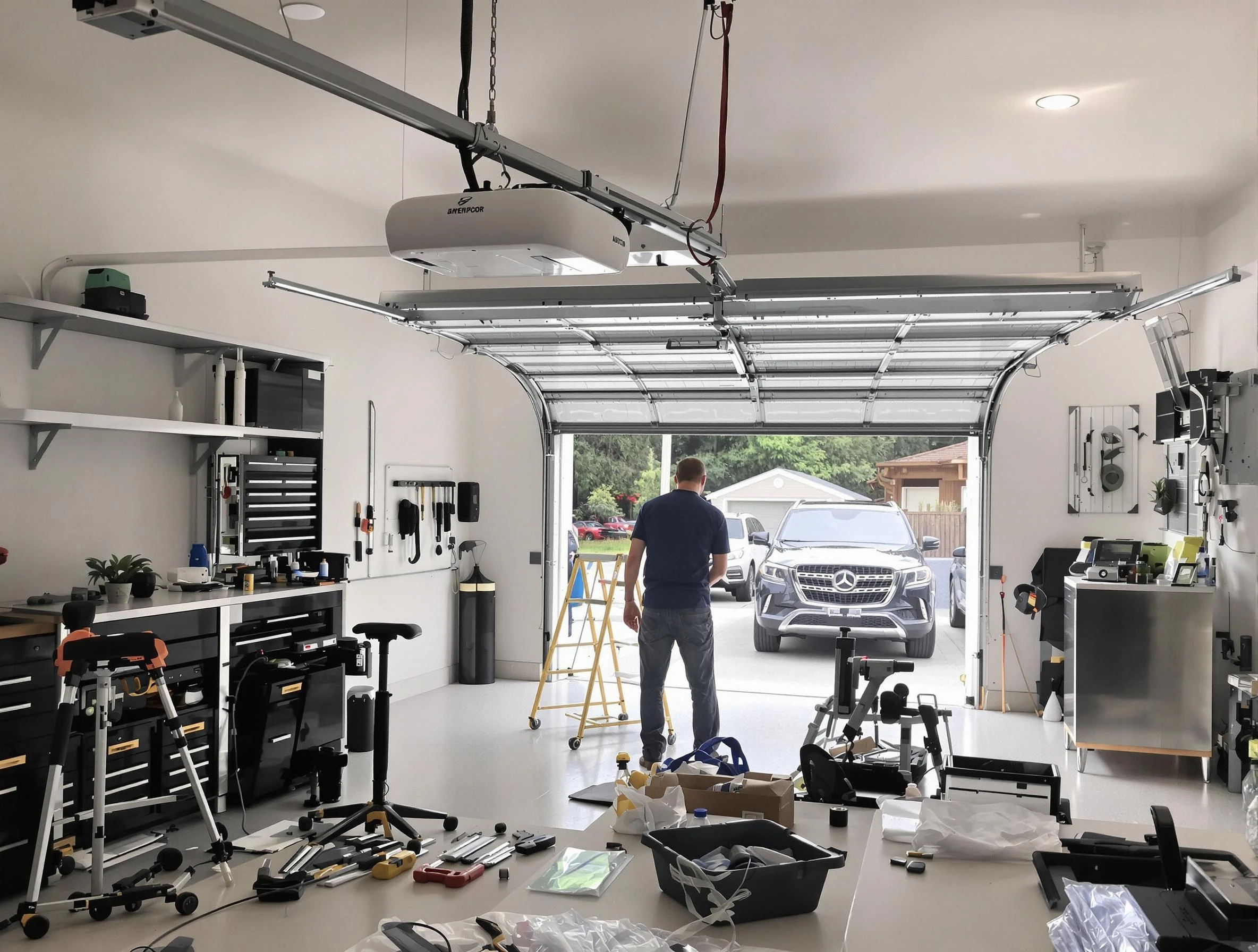 Garage door opener installation by Tolleson Garage Door Repair in Tolleson