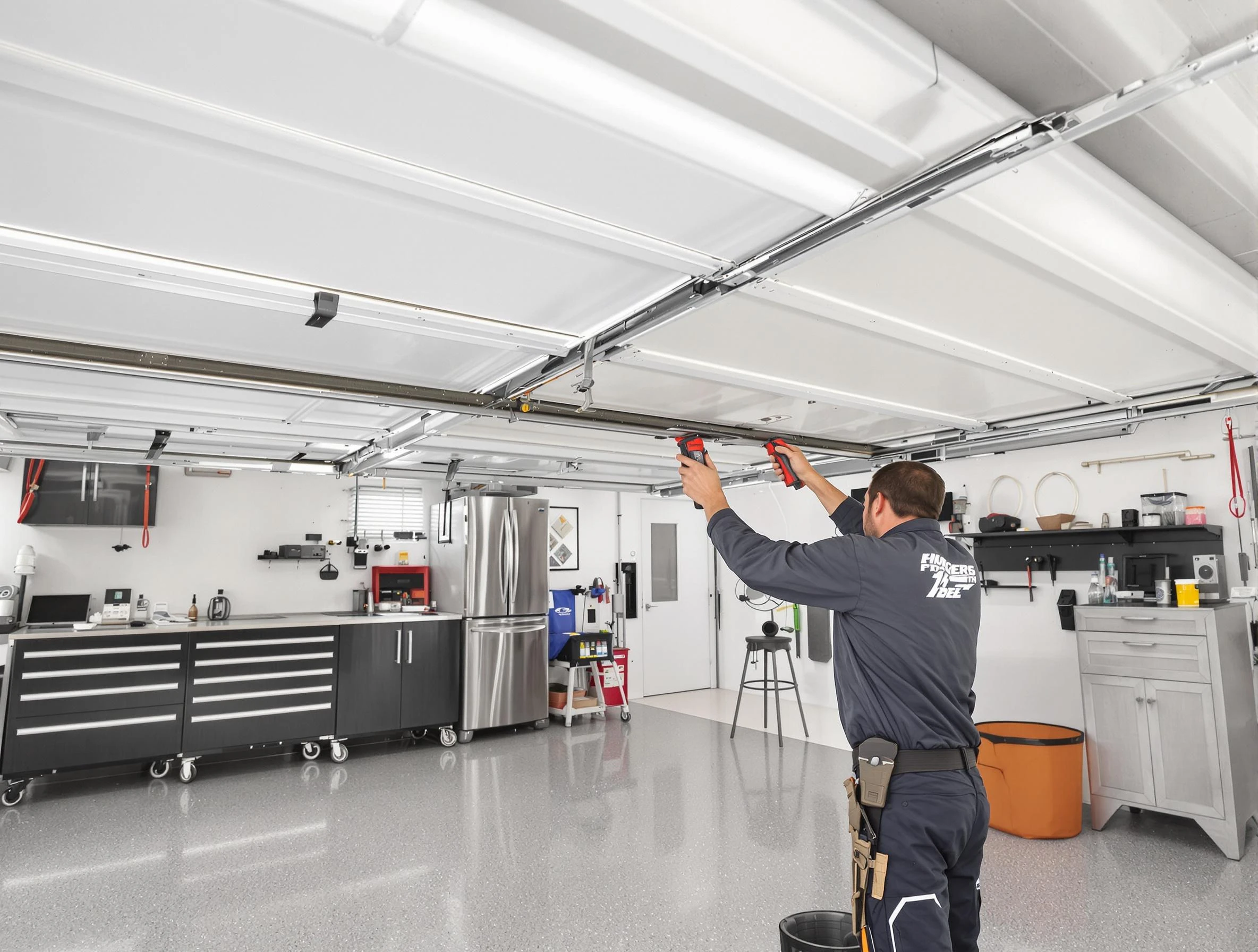 Overhead garage door repair service by Tolleson Garage Door Repair in Tolleson